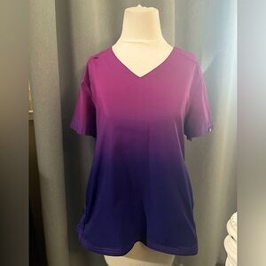 Koi scrub top size medium.